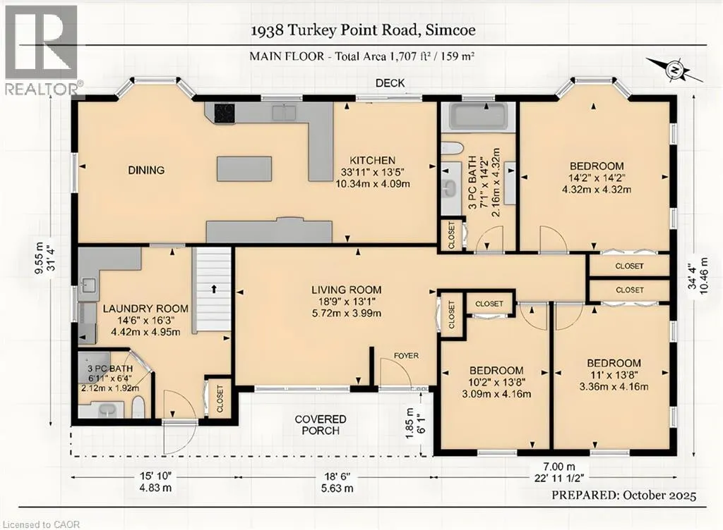 1938 TURKEY POINT Road