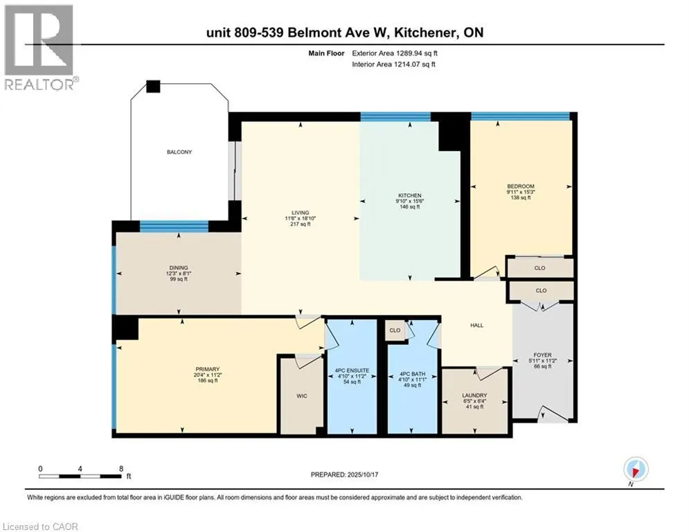 539 BELMONT Avenue W Unit# 809, #809