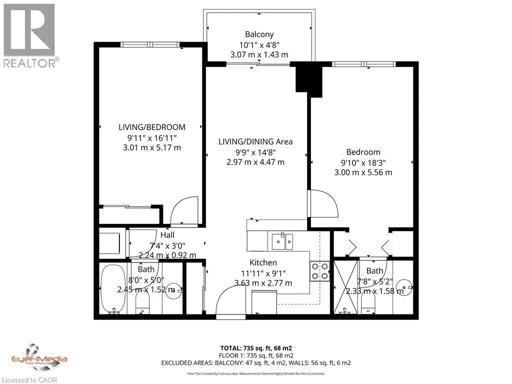 8 HARRIS Street Unit# 302, #302