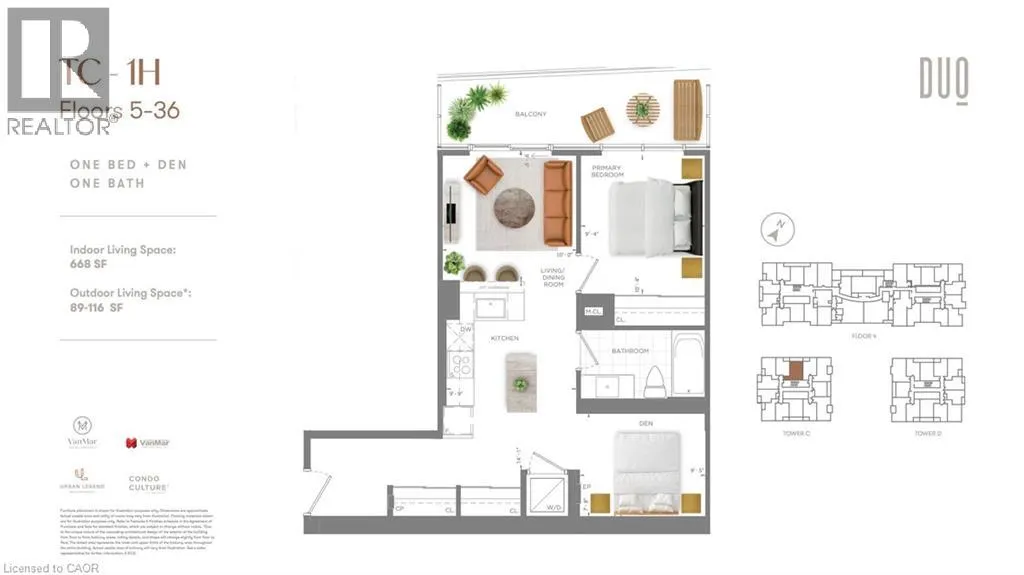 25 WELLINGTON Street S Unit# 2108, #2108