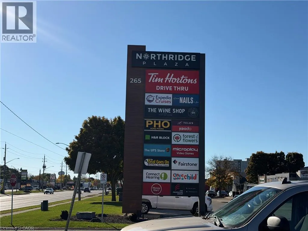 265 KING GEORGE Road Unit# 103A, #103A