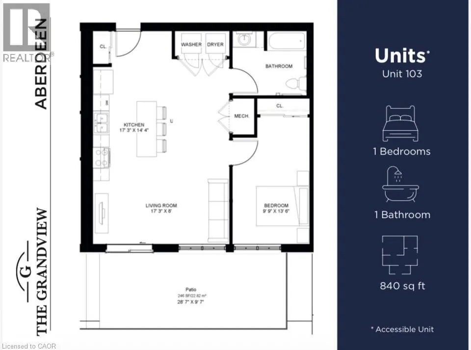 80 CAITHNESS Street W Unit# 103 #103