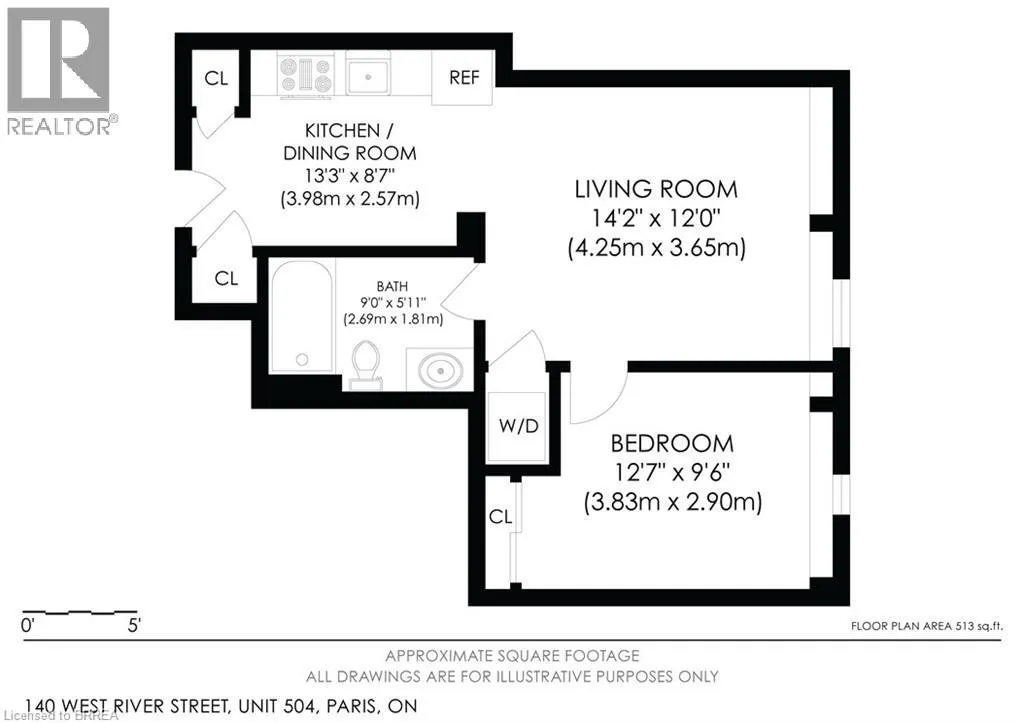 140 WEST RIVER Street Unit# 504 #504