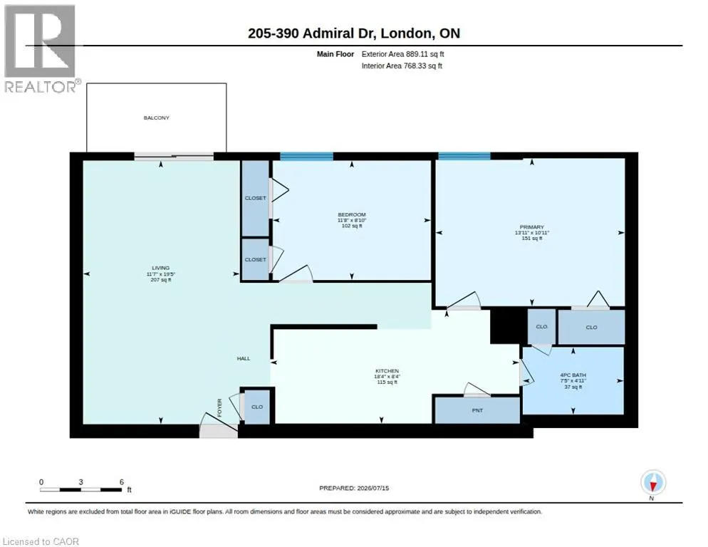 390 ADMIRAL Drive Unit# 205 #205