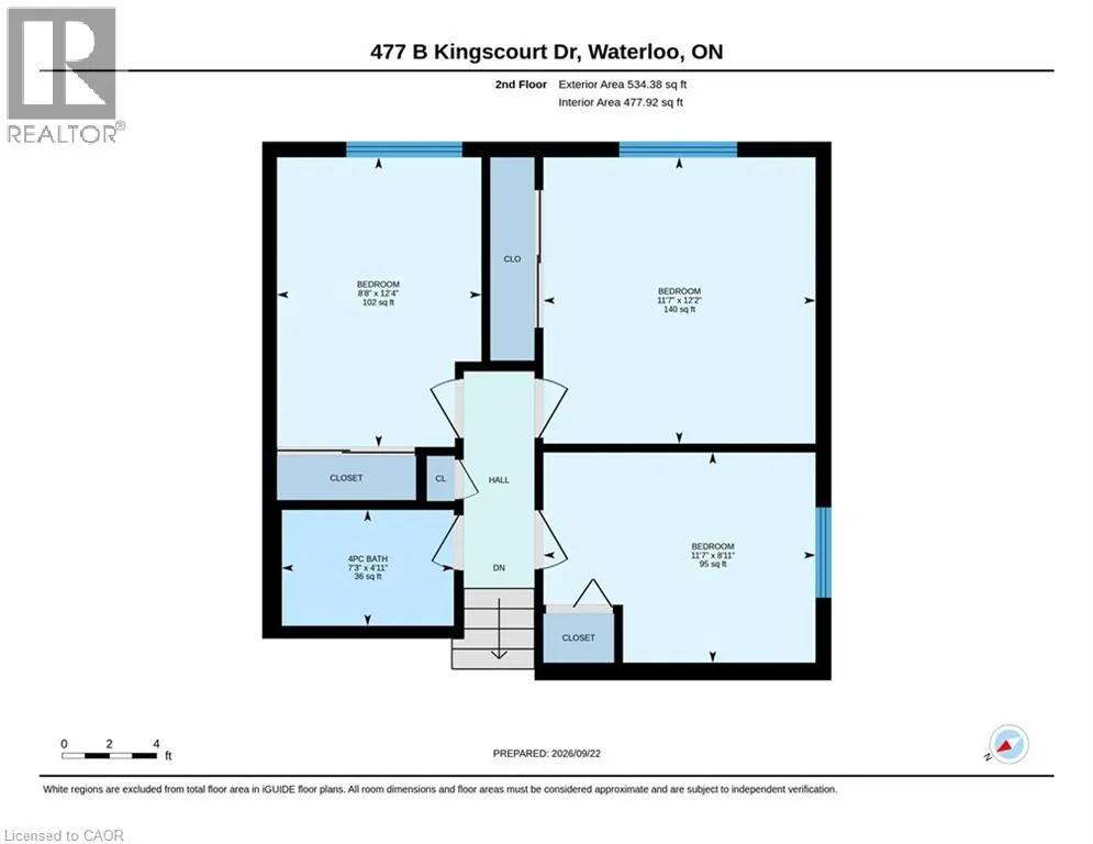 477 KINGSCOURT Drive Unit# B #B