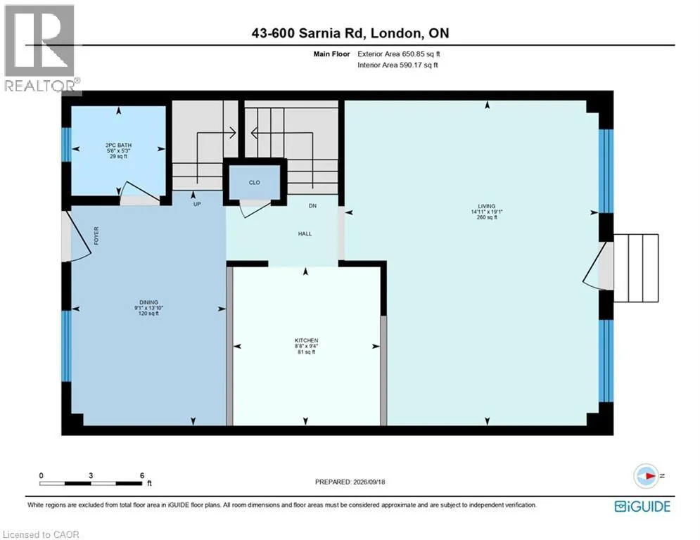 600 SARNIA Road Unit# 43 #43