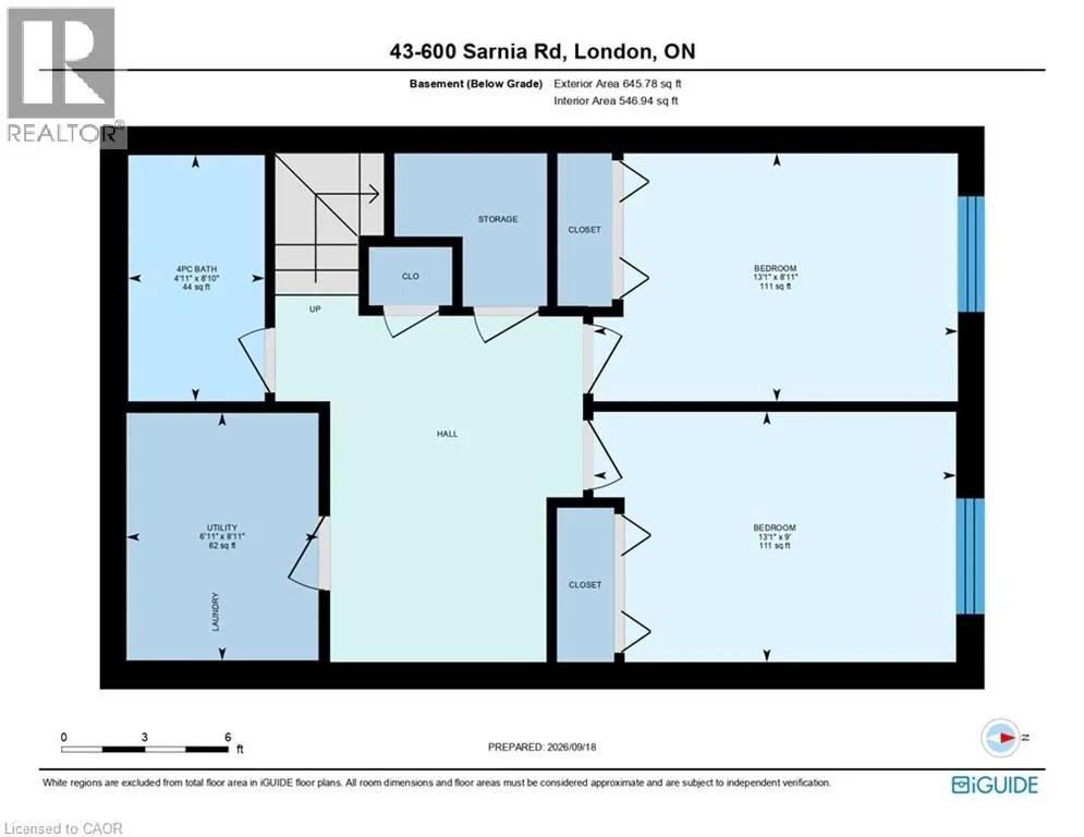 600 SARNIA Road Unit# 43 #43
