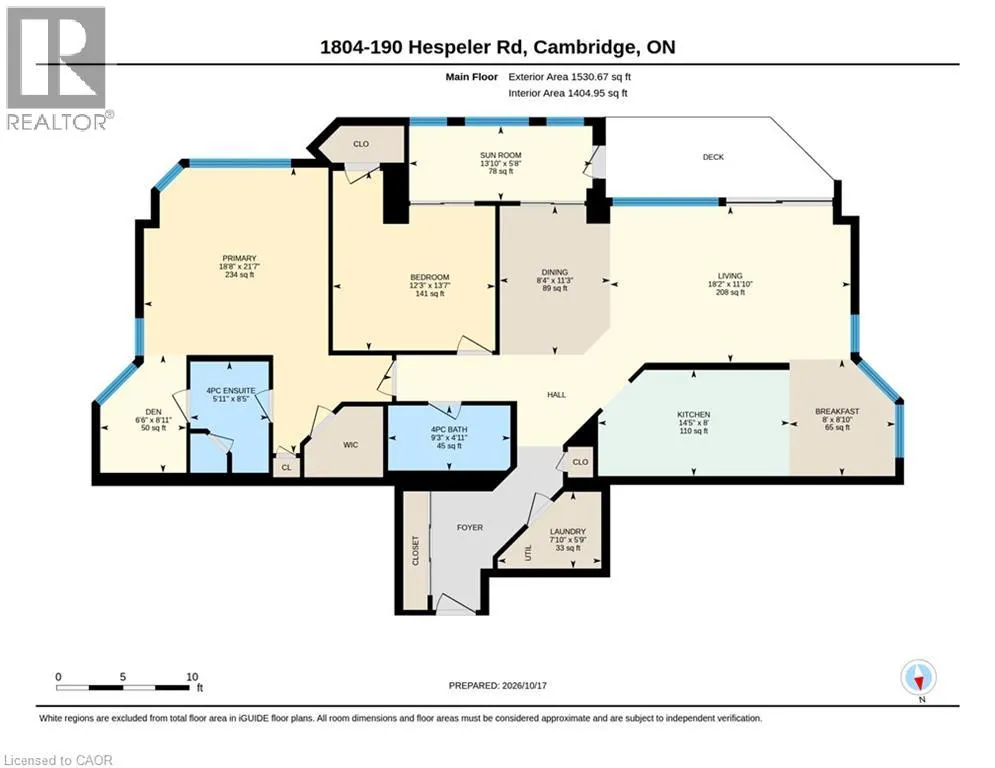 190 HESPELER Road Unit# 1804 #1804