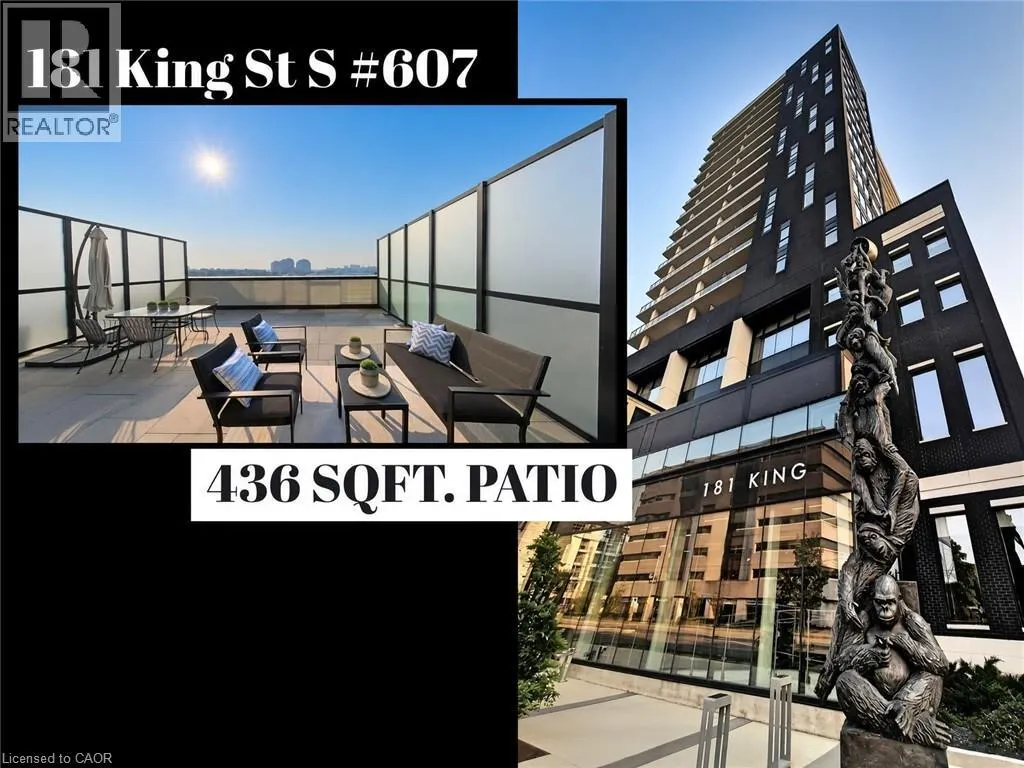 181 KING Street S Unit# 607 #607