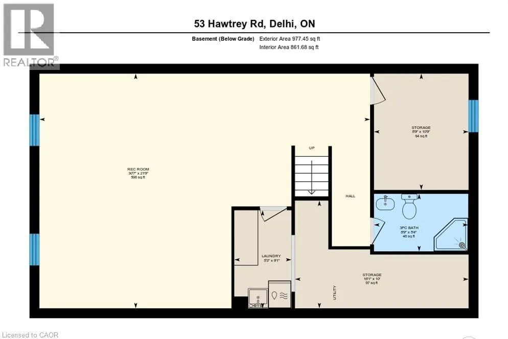 53 HAWTREY Road