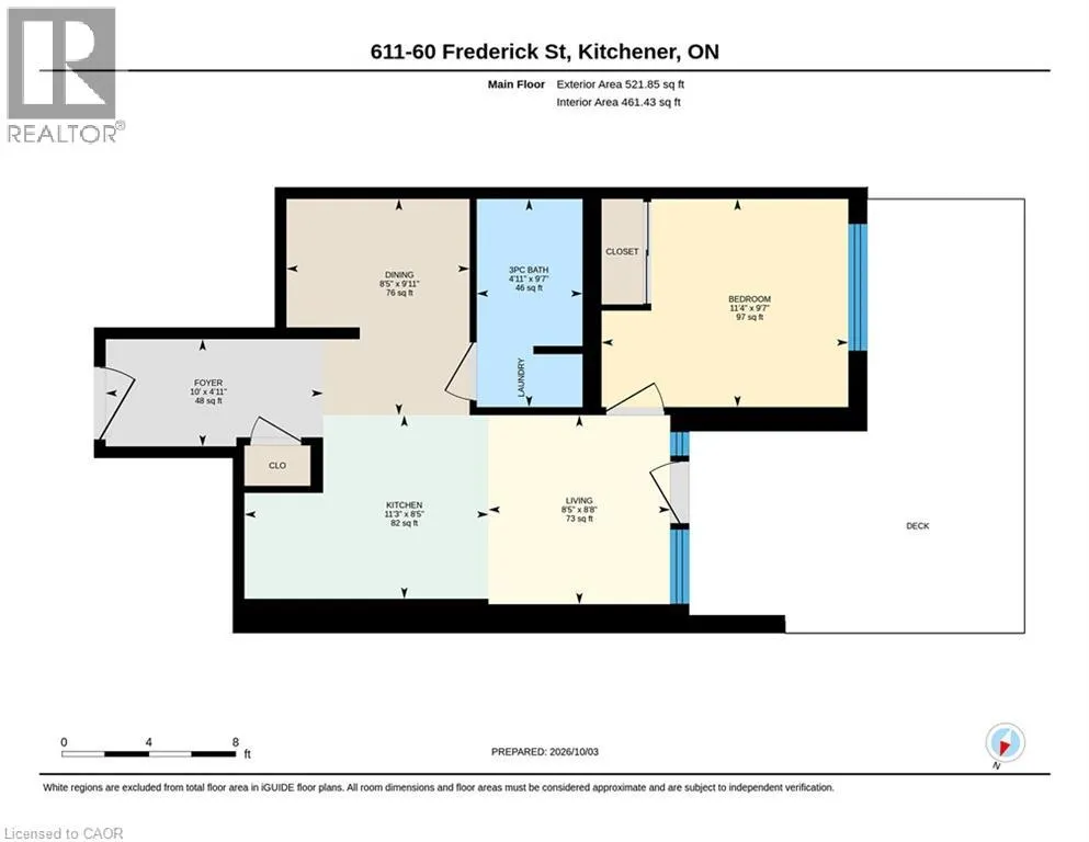 60 FREDERICK Street Unit# 611 #611