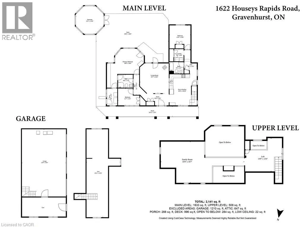 1622 HOUSEY'S RAPIDS Road