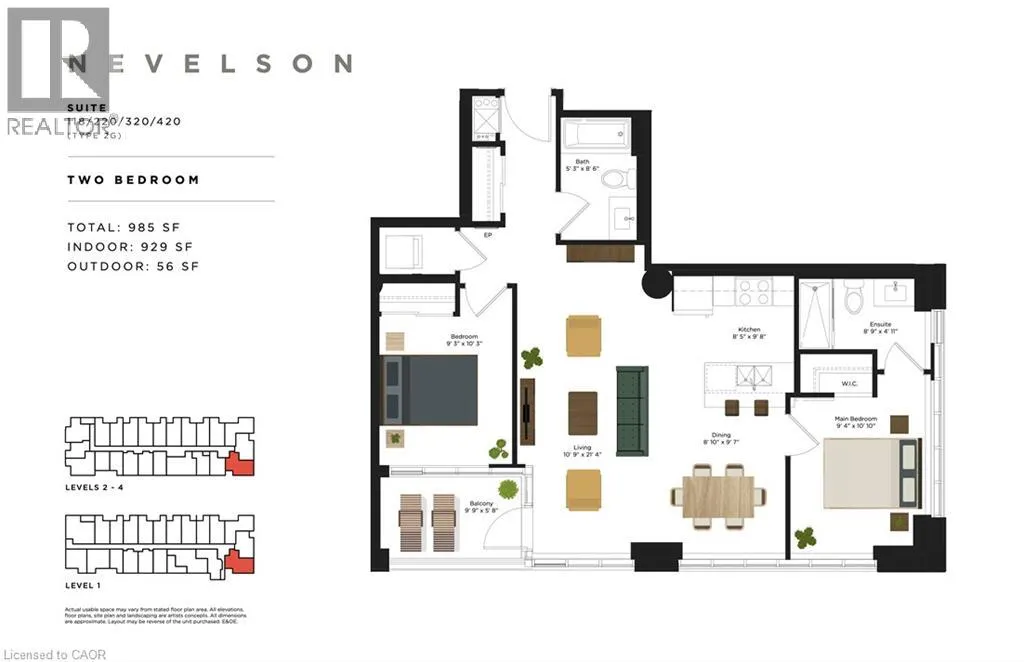 120 HURON Street Unit# 320 #320