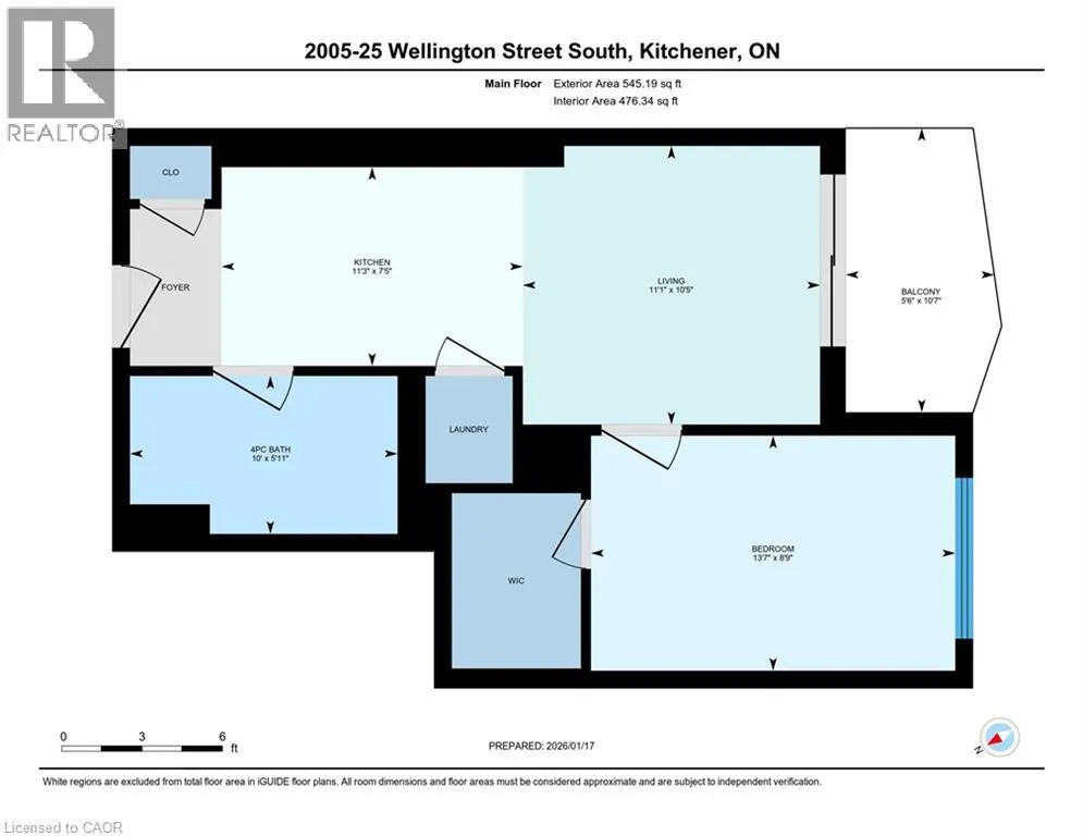 25 WELLINGTON Street S Unit# 2005 #2005