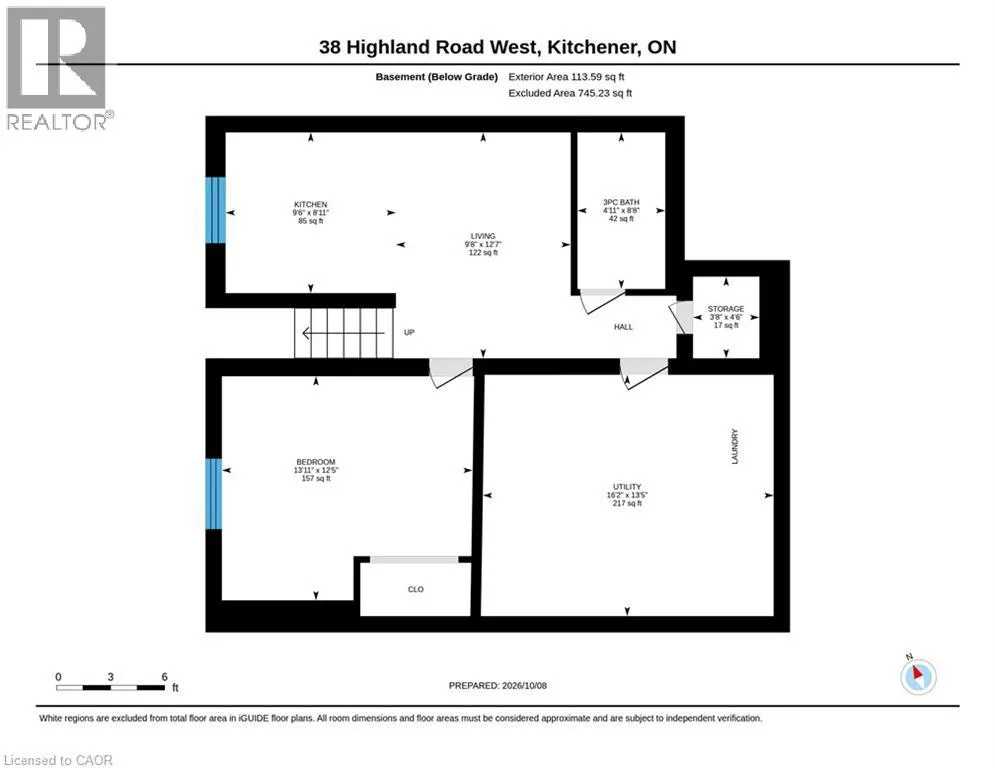 38 W HIGHLAND Road W Unit# Basement #Basement