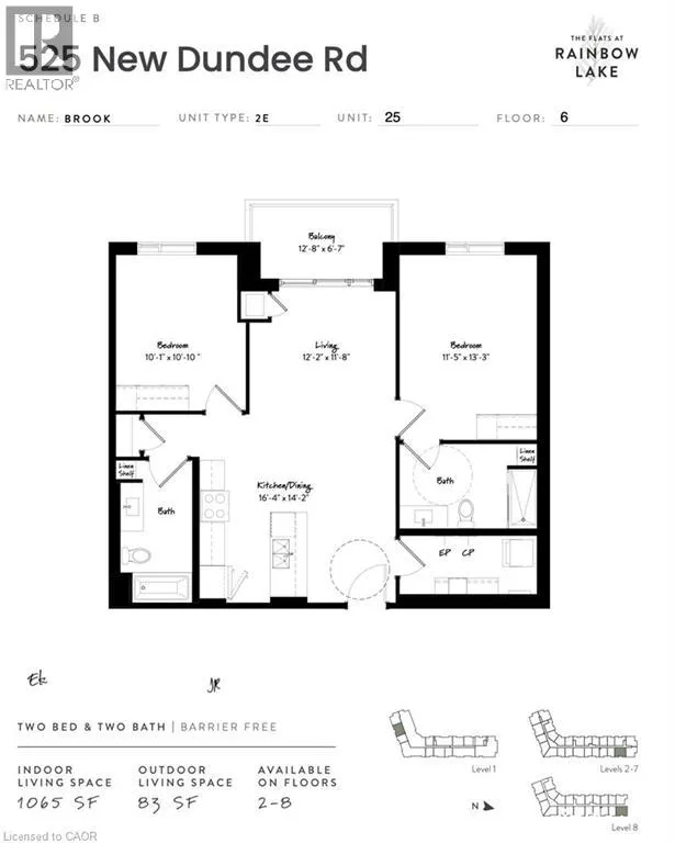 525 NEW DUNDEE Road Unit# 625 #625