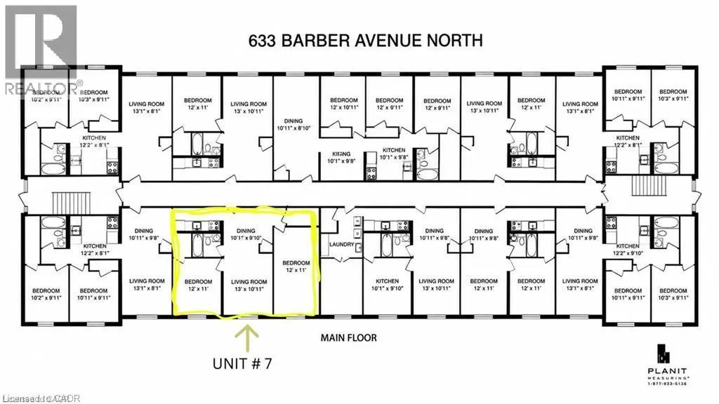 633 BARBER Avenue N Unit# 7 #7