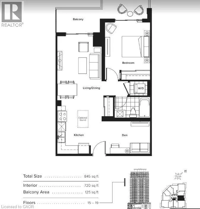 155 CAROLINE Street S Unit# 1904 #1904