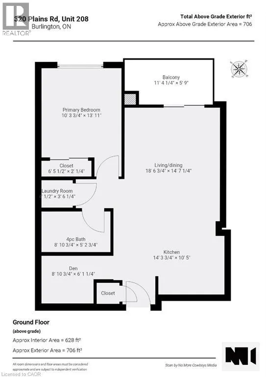 320 PLAINS Road E Unit# 208 #208