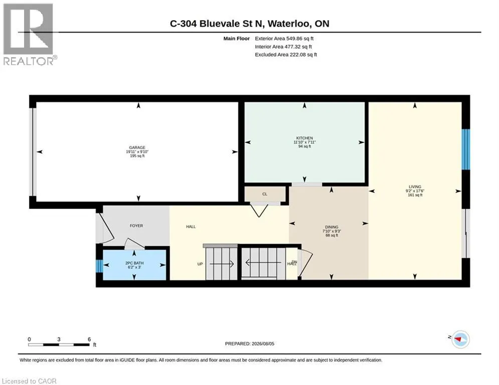 304 BLUEVALE Street N Unit# C #C