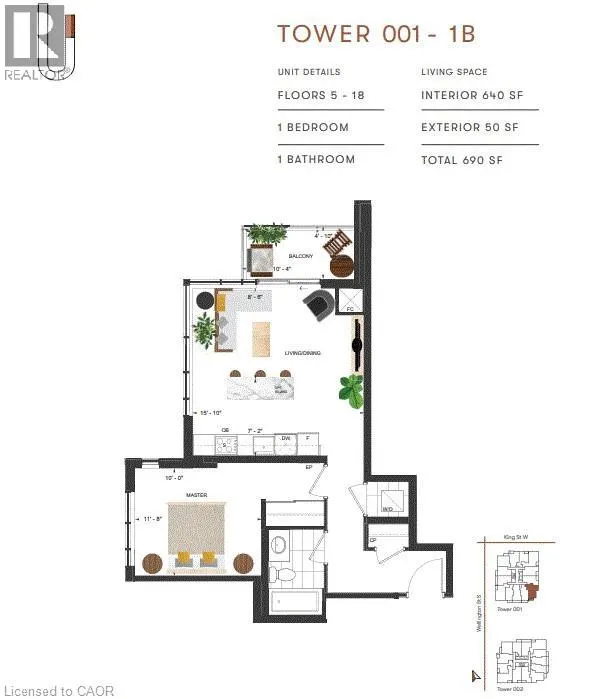 5 WELLINGTON Street S Unit# 502 #502