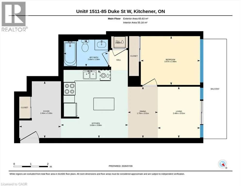 85 DUKE Street W Unit# 1511 #1511