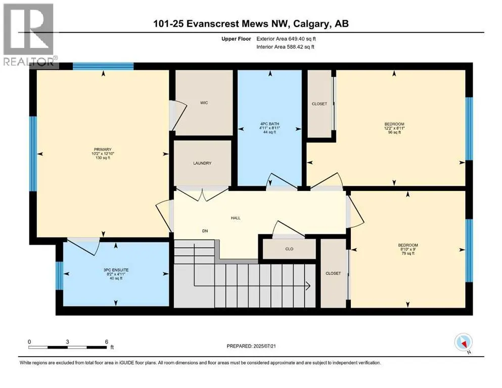 101, 25 Evanscrest Mews NW