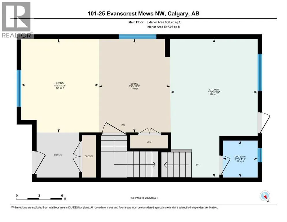 101, 25 Evanscrest Mews NW