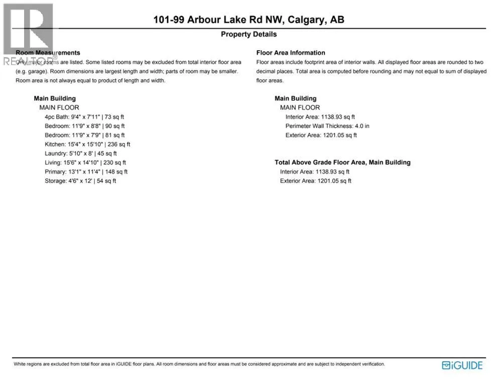 101, 99 Arbour Lake Road NW