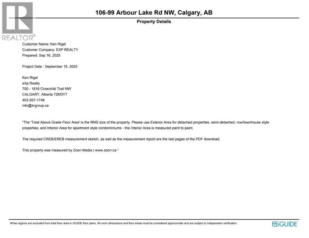 106, 99 Arbour Lake Road NW