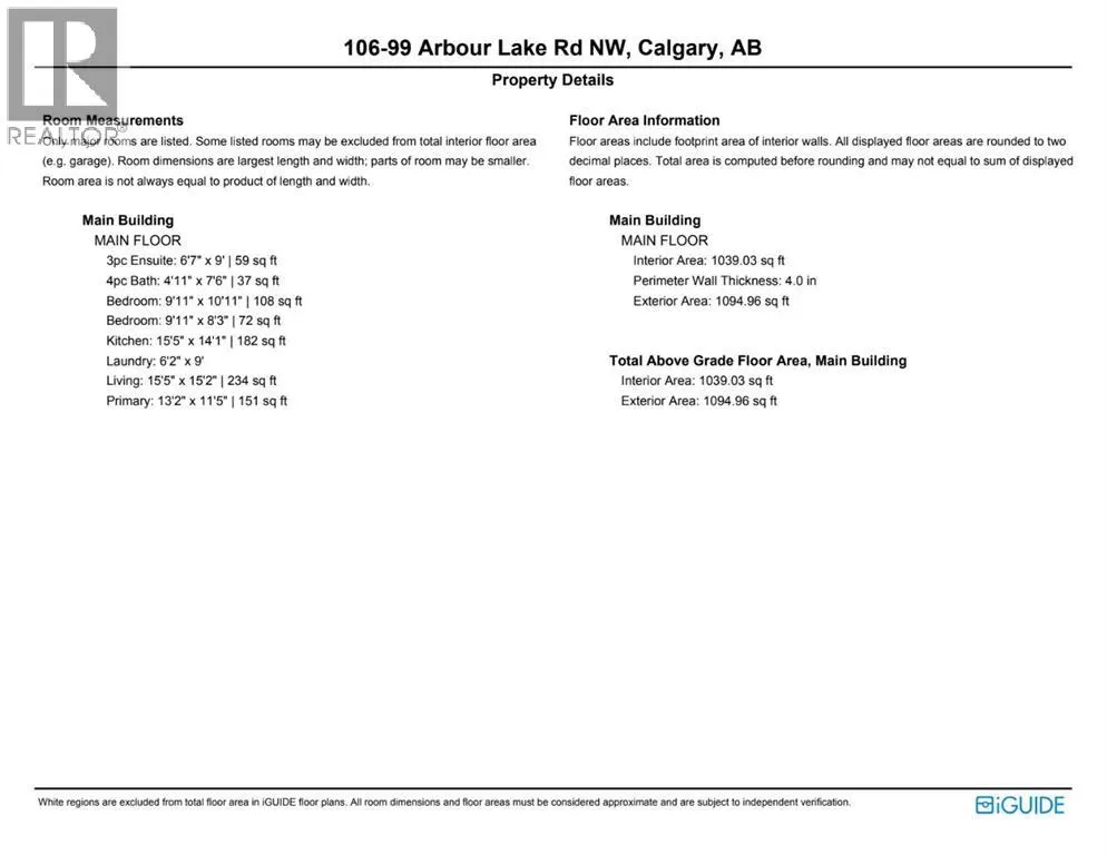 106, 99 Arbour Lake Road NW