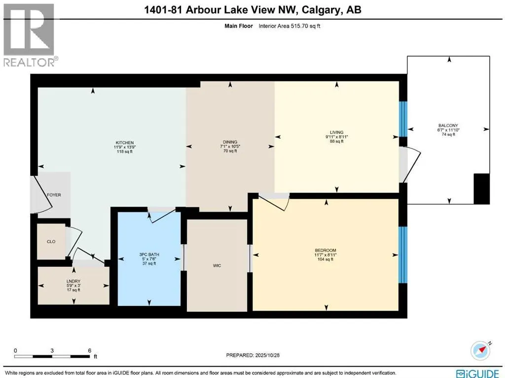 1401, 81 Arbour Lake View NW