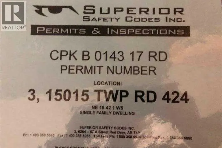 3, 15015 Township Road 424