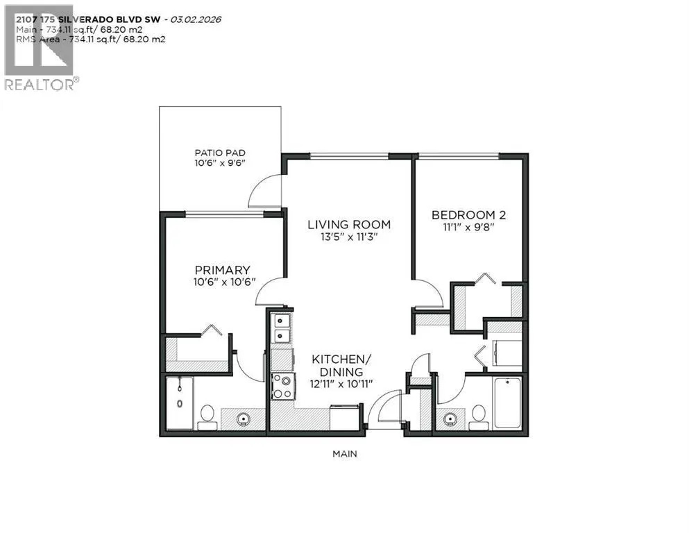 2107, 175 Silverado Boulevard SW