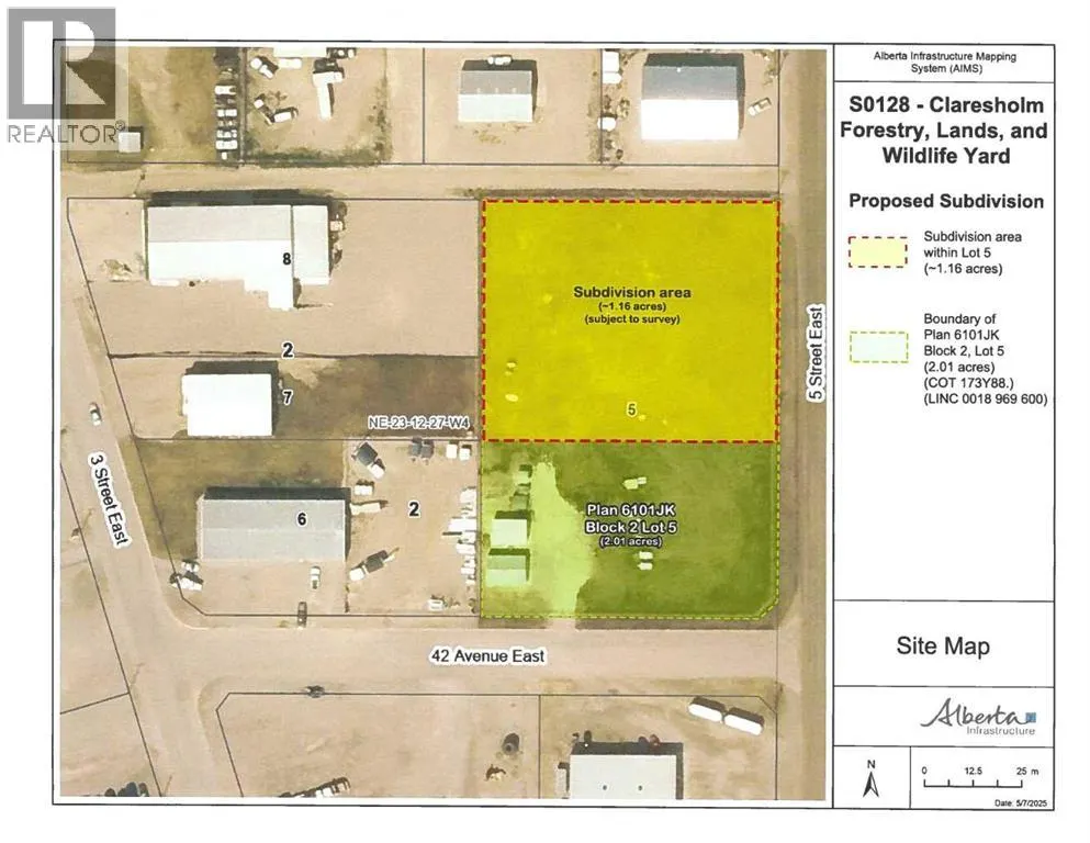 1.16 acres Claresholm