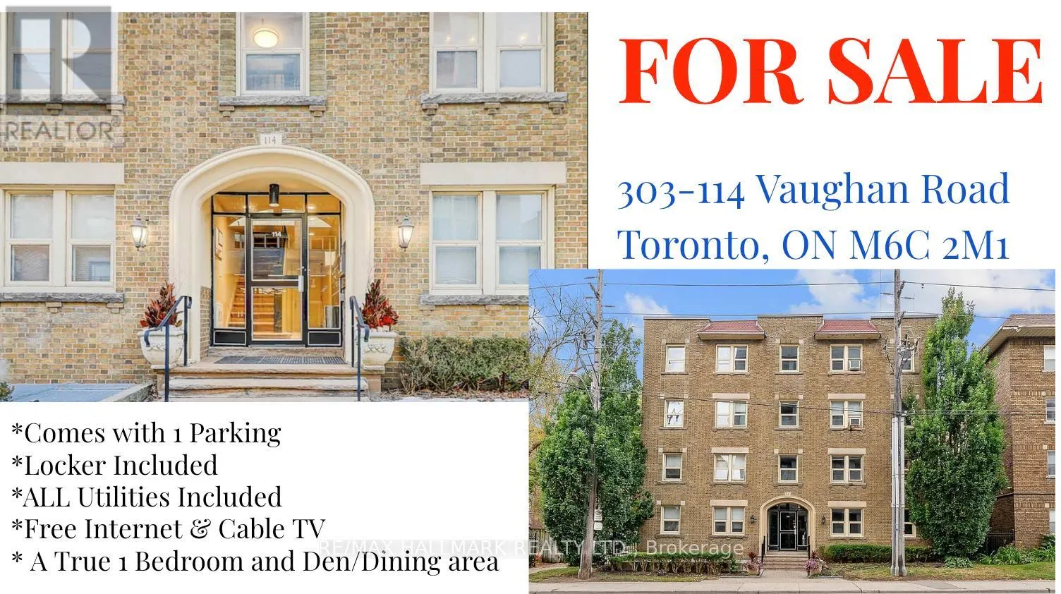 303 - 114 VAUGHAN ROAD