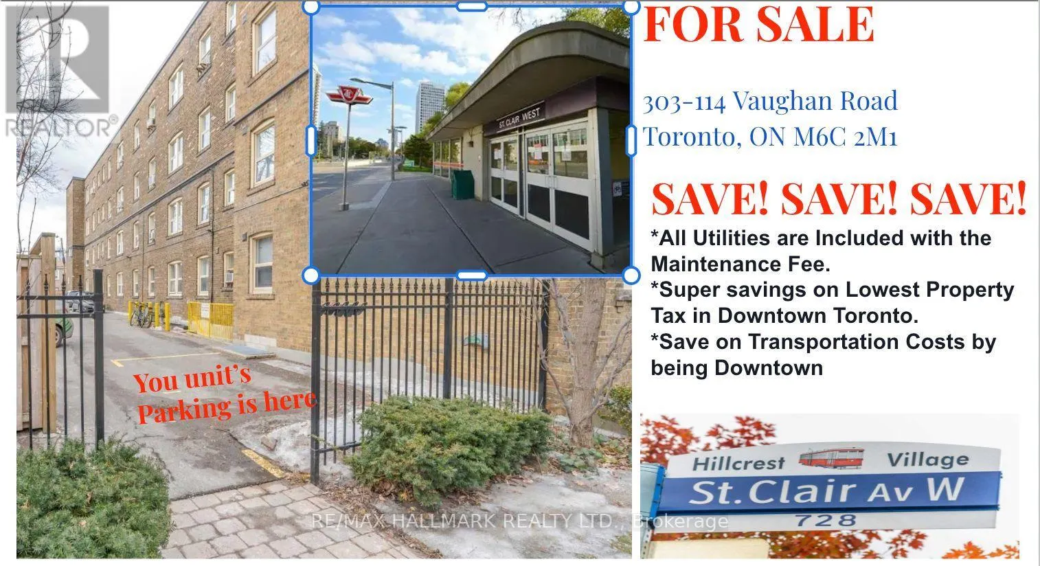 303 - 114 VAUGHAN ROAD