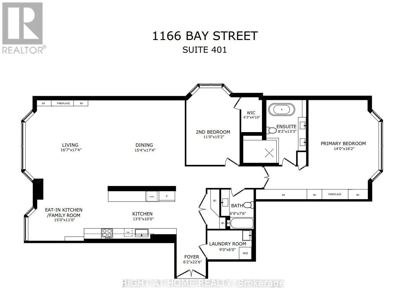 401 - 1166 BAY STREET