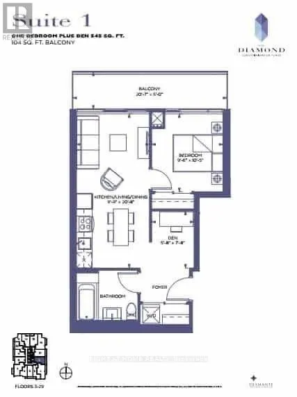 2901 - 75 CANTERBURY PLACE