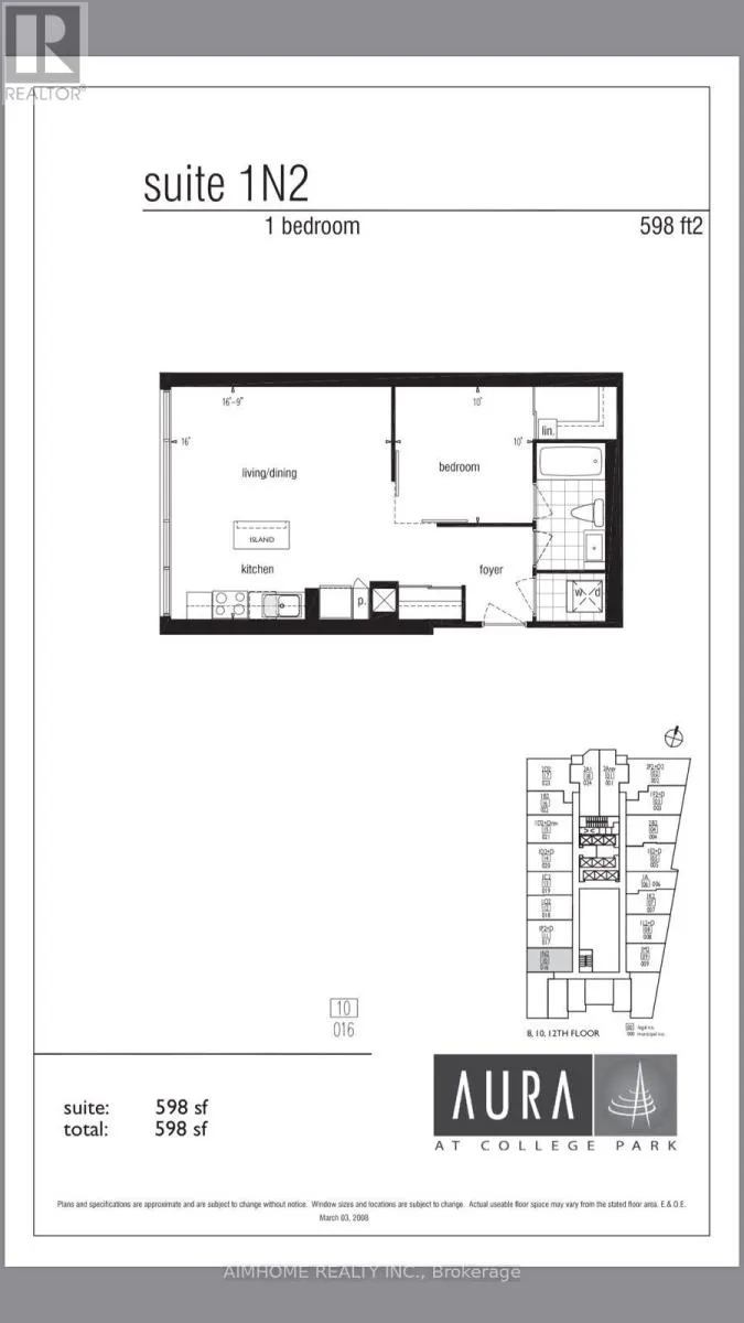 1216 - 386 YONGE STREET