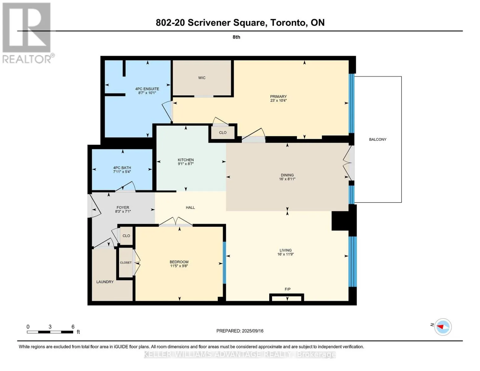 802 - 20 SCRIVENER SQUARE