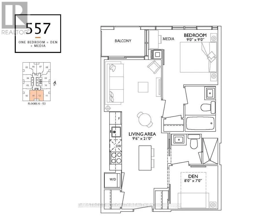 3712 (BEDROOM) - 1 YORKVILLE AVENUE