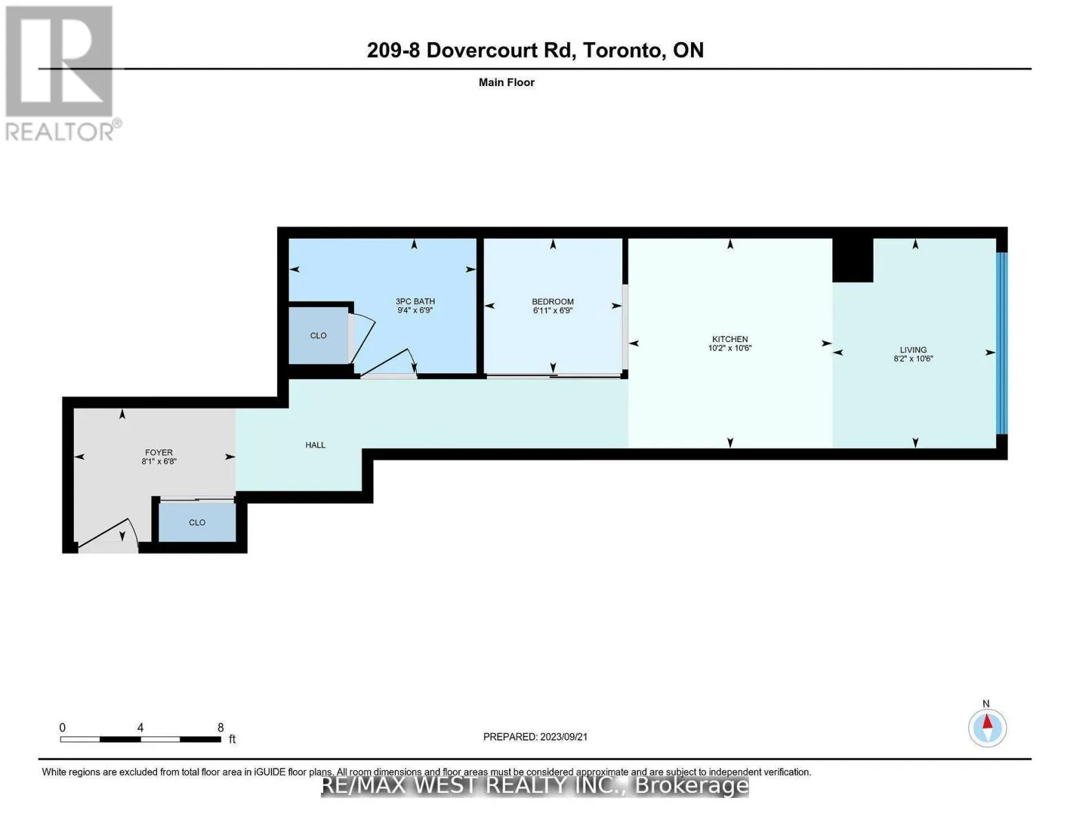 209 - 8 DOVERCOURT ROAD