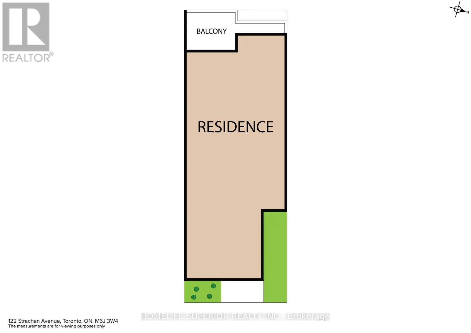 1 - 122 STRACHAN AVENUE, #1