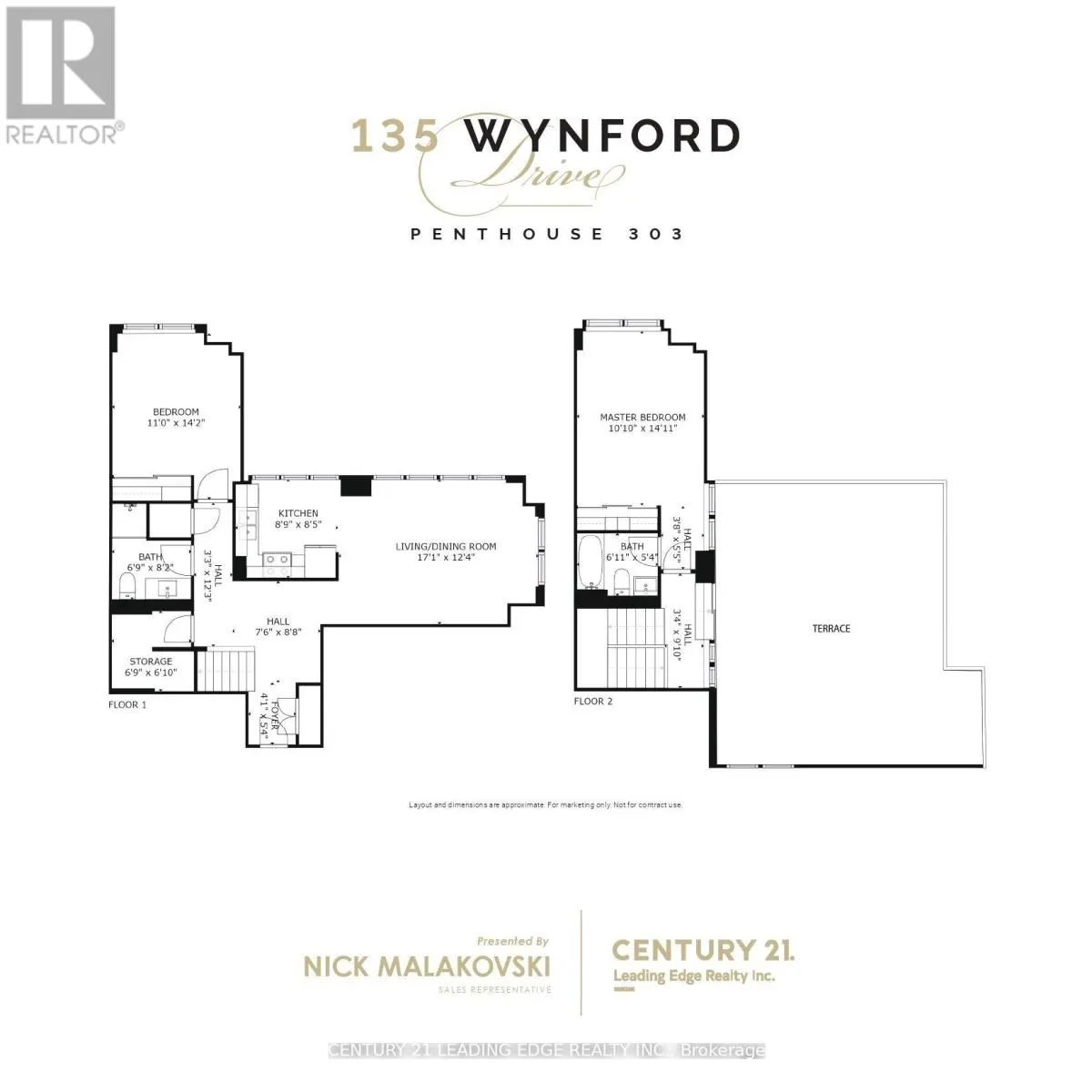 PH303 - 135 WYNFORD DRIVE