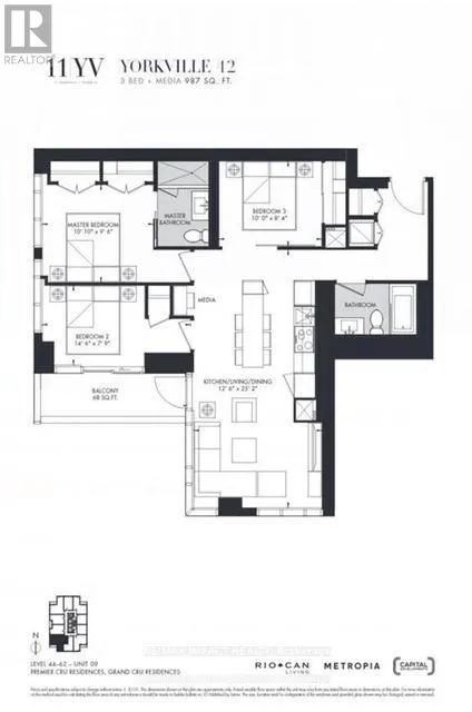 6009 - 11 YORKVILLE AVENUE, #6009