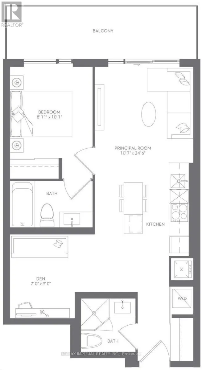 1107 - 8 TIPPETT ROAD