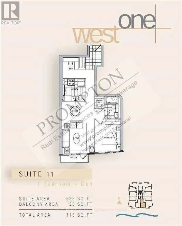 811 - 11 BRUNEL COURT