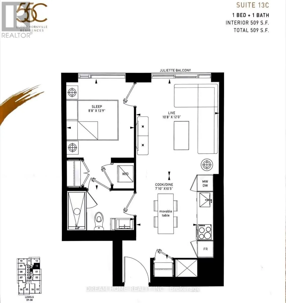 1413 - 55 CHARLES STREET E