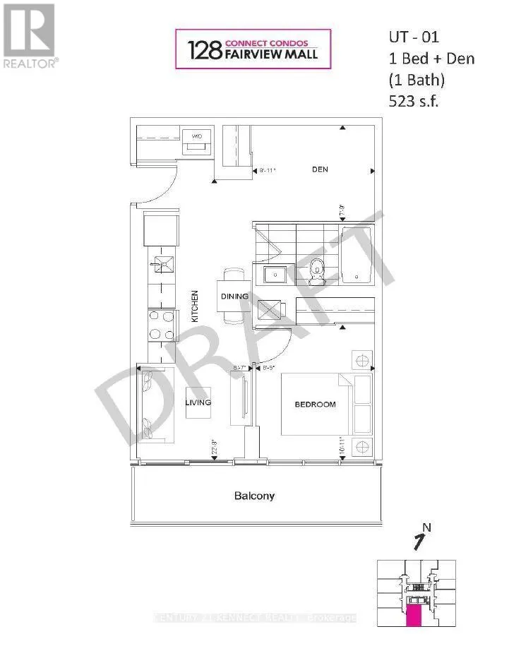 1101 - 128 FAIRVIEW MALL DRIVE